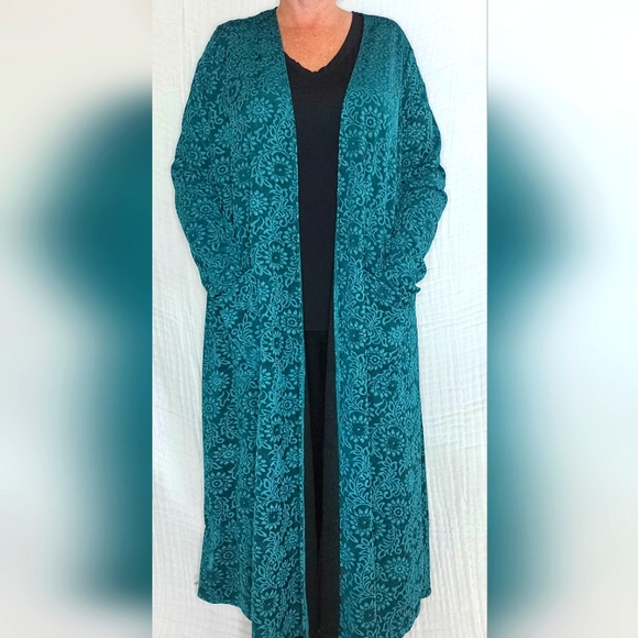 LuLaRoe Sarah long cardigan with pockets - Picture 1 of 5